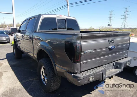 2013 Ford F-150 Fx4 z USA, uszkodzony, nr VIN 1FTFW1EF5DFC59680
